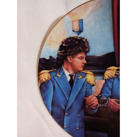 JACKIE GLEASON Hamilton Collection The Only way to Travel Hamilton Plate 3526A - Picture 4 of 12